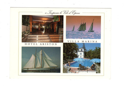 Ansichtskarte Hotel Ariston - Villa Marina / Imperia/ Italien / N1-61