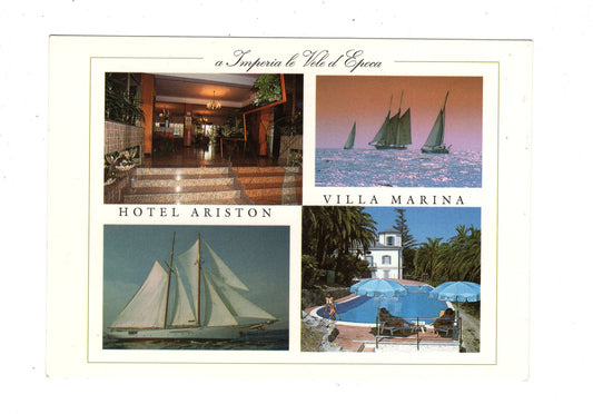 Ansichtskarte Hotel Ariston - Villa Marina / Imperia/ Italien / N1-61
