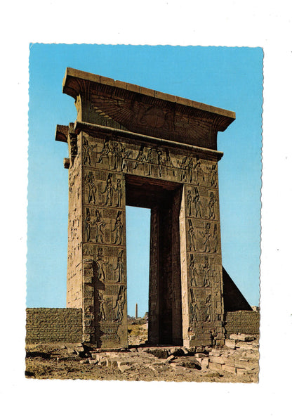 Ansichtskarte Luxor-Karnak / Nordtor des Tempels / Ägypten
