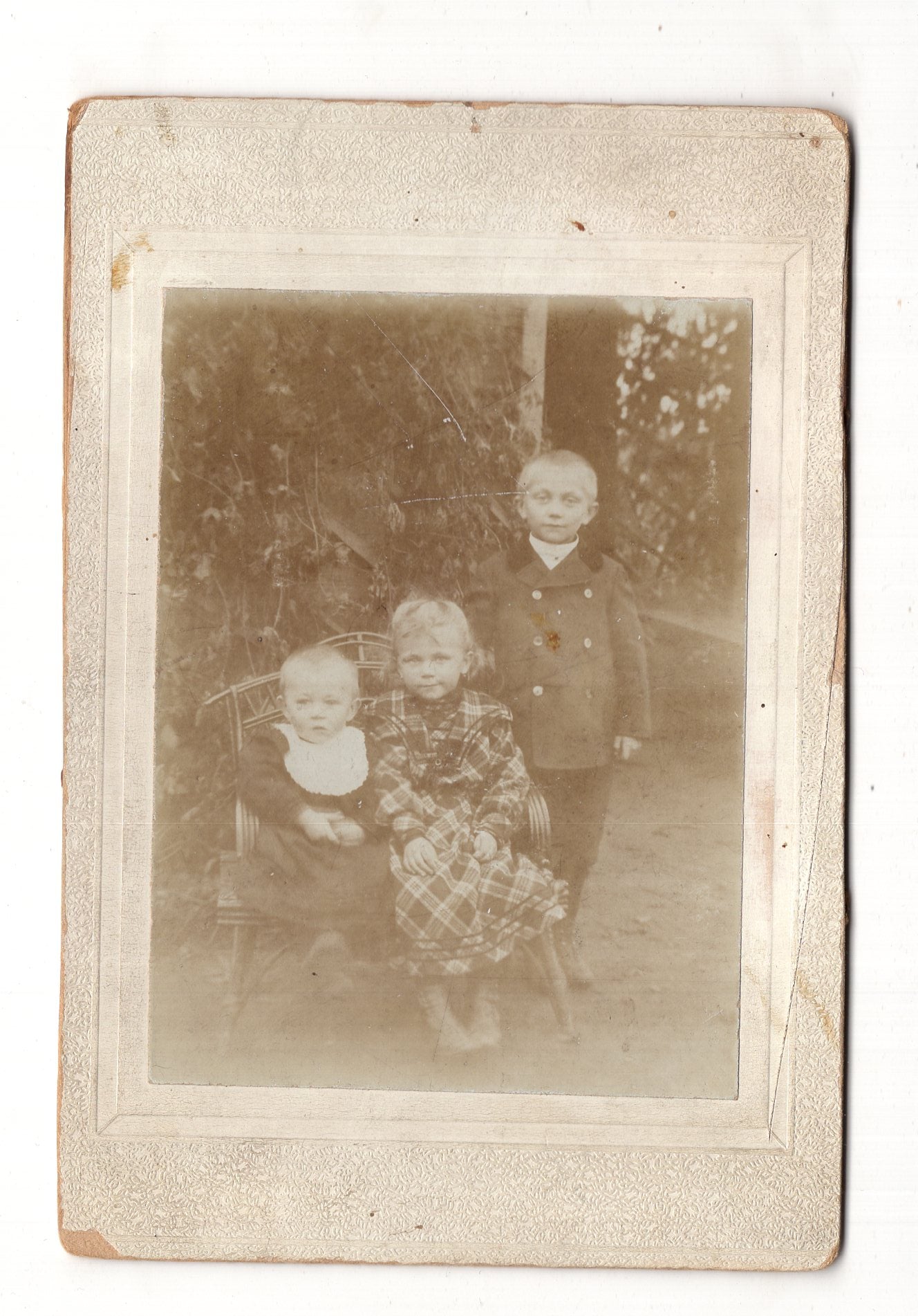 Fotografie Niedliche kleine Kinder - Berlin um 1900