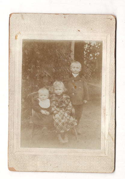 Fotografie Niedliche kleine Kinder - Berlin um 1900