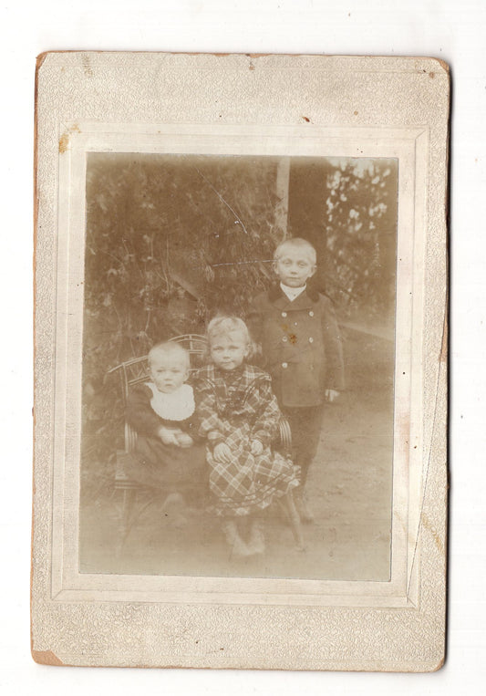 Fotografie Niedliche kleine Kinder - Berlin um 1900