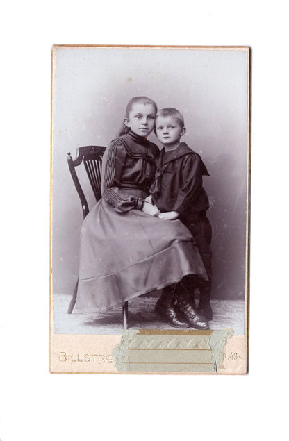 Fotografie Feine Kinder - Kiel 1900er