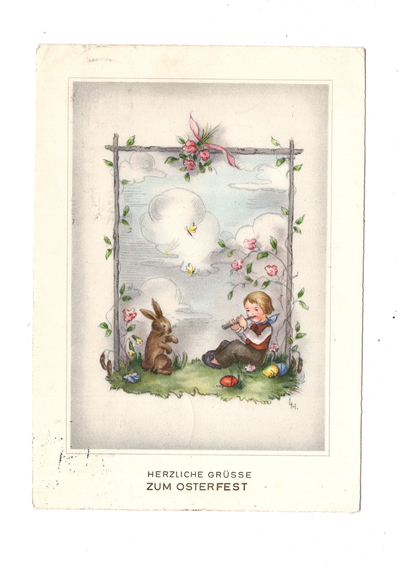 Ansichtskarte Feiertage / Frohe Ostern / L1-53