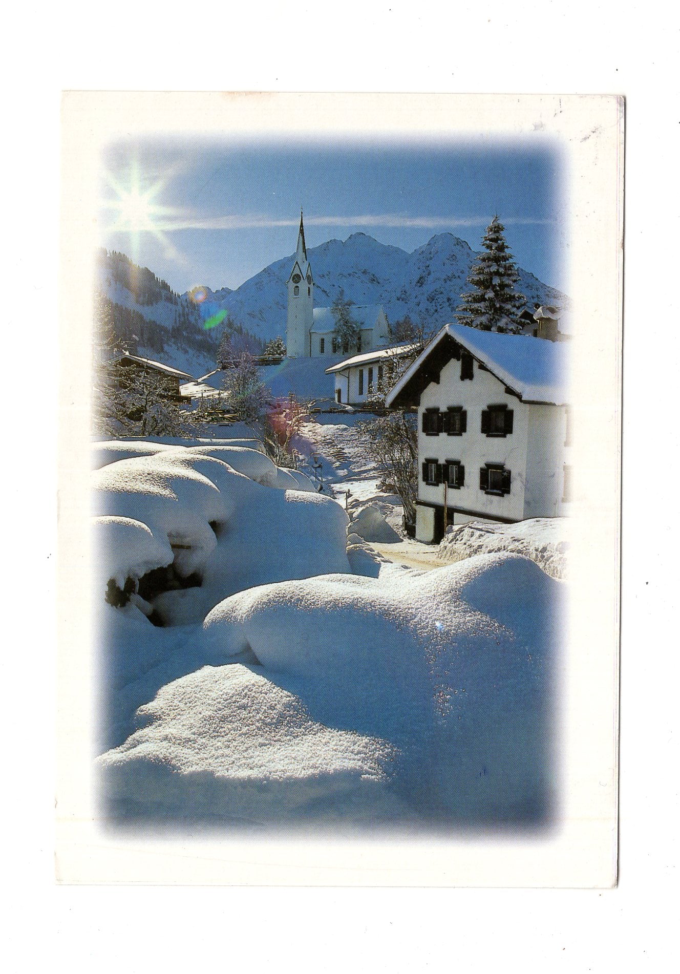 Ansichtskarte Kleinwalsertal / Hirschegg / Österreich