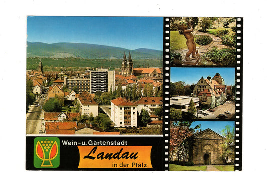 Ansichtskarte Landau in der Pfalz / Deutsches Tor +++