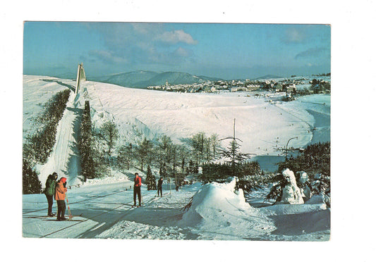 Ansichtskarte Winterberg / Hochsauerland / mit St. Georg-Sprungschanze / H1-68