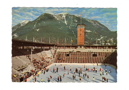 Ansichtskarte Garmisch-Partenkirchen / Olympia-Eisstadion / G1-55