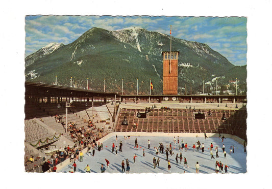 Ansichtskarte Garmisch-Partenkirchen / Olympia-Eisstadion / G1-55