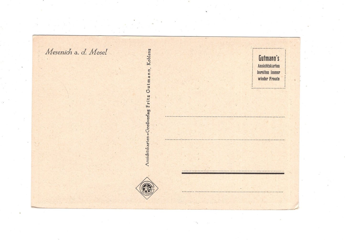 Ansichtskarte Mesenich an der Mosel / M1-60