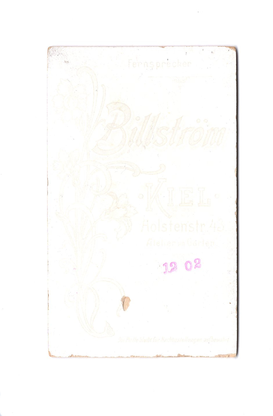 Fotografie Feine Kinder - Kiel 1900er