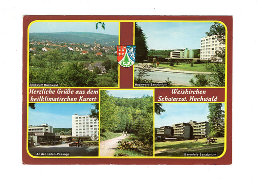 Ansichtskarte Weiskirchen im Schwarzwälder Hochwald / H1-51