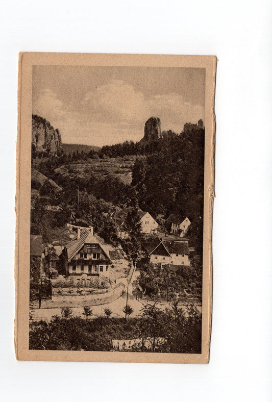 Ansichtskarte Sächsische Schweiz / Rathen