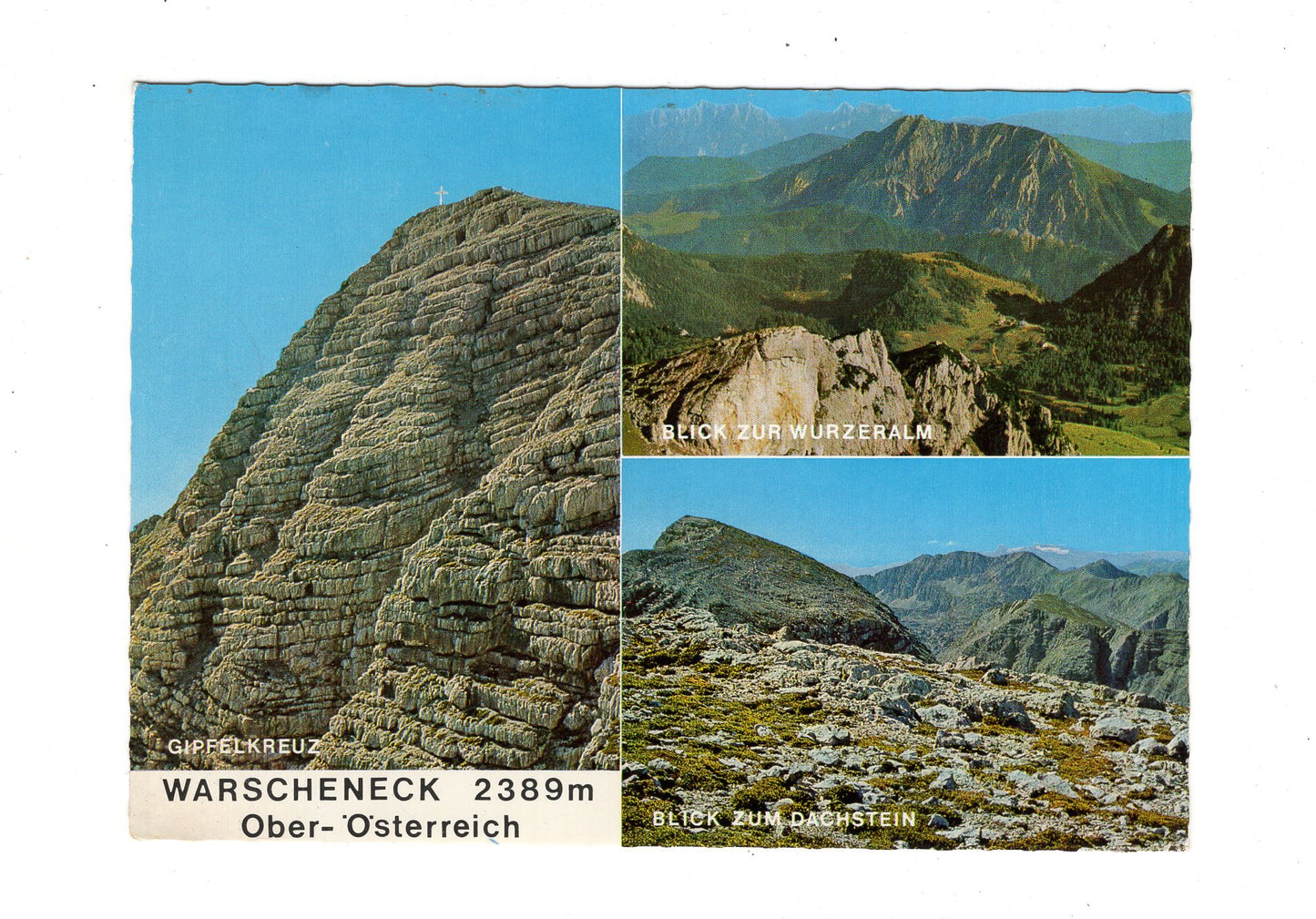 Ansichtskarte Warscheneck Oberösterreich / Österreich