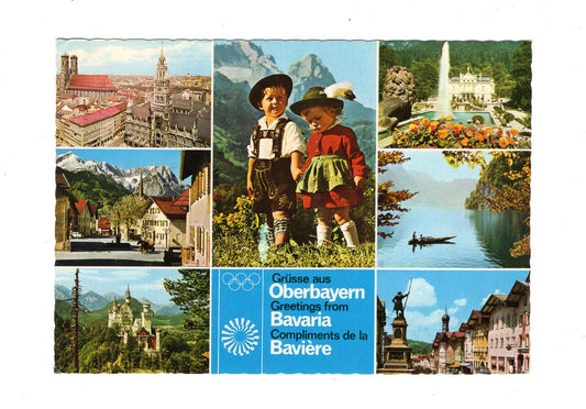 Ansichtskarte Oberbayern / München / Neuschwanstein +++