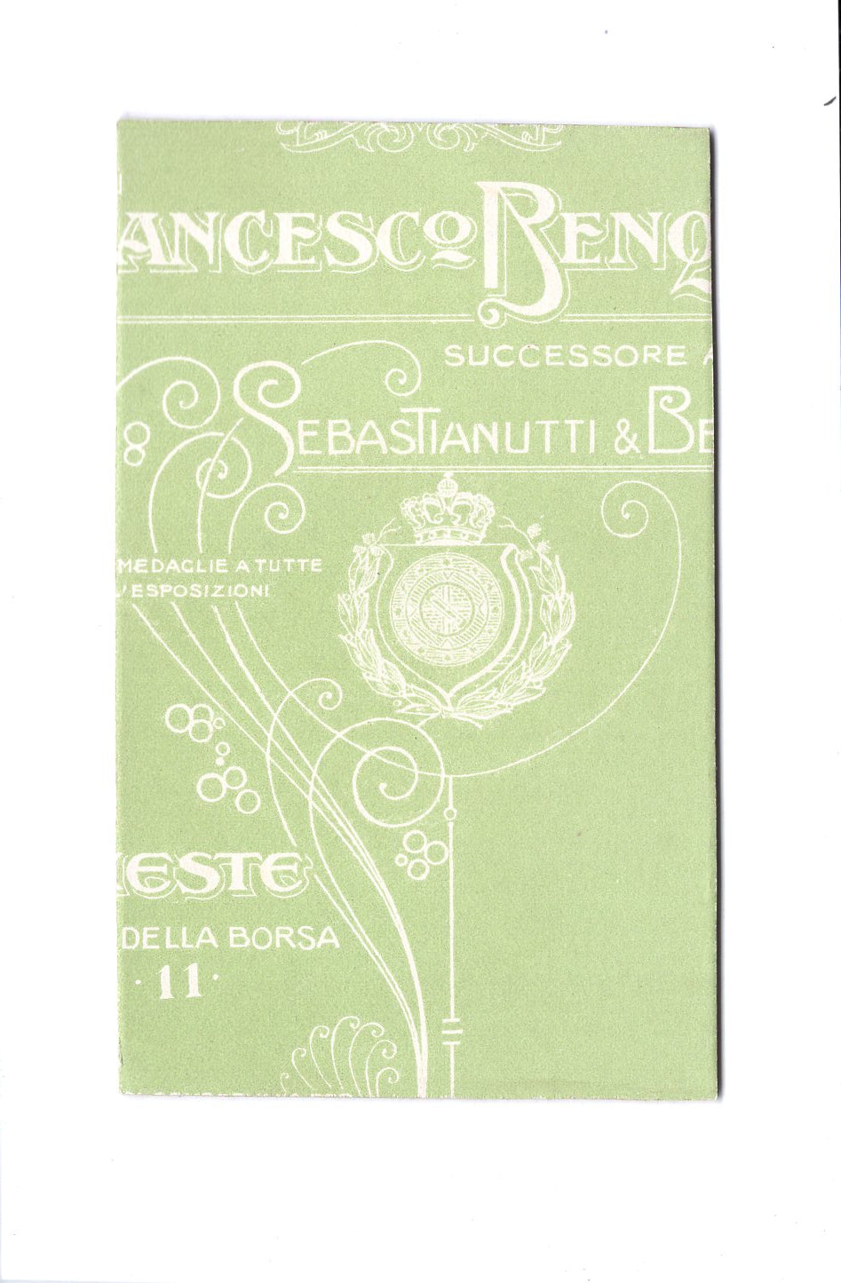 Fotografie Feines Paar - Trieste Triest 1900er