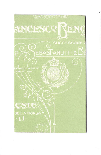 Fotografie Feines Paar - Trieste Triest 1900er