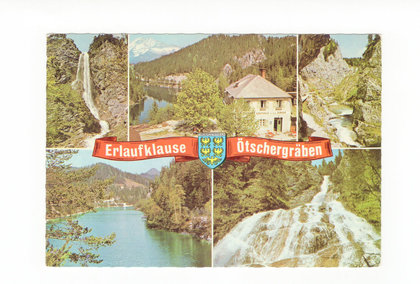 Ansichtskarte Erlaufklause / Ötschergräben / Niederösterreich / Österreich