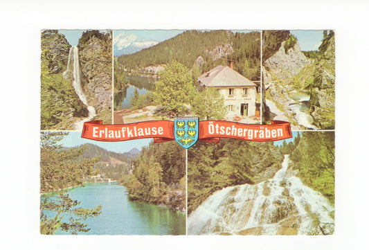 Ansichtskarte Erlaufklause / Ötschergräben / Niederösterreich / Österreich