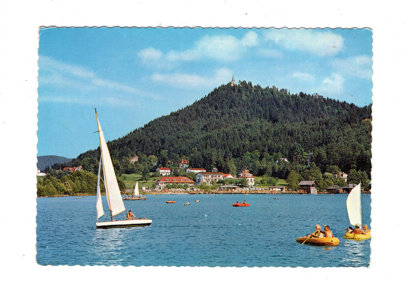 Ansichtskarte Unterburg am Klopeiner See / Kärnten / Österreich