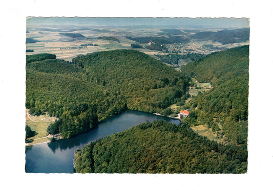Ansichtskarte Bad Lauterberg / Harz / Wiesenbeker Teich mit Campingplatz