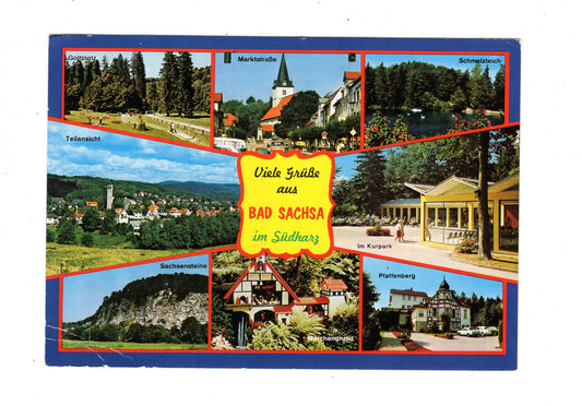 Ansichtskarte Bad Sachsa im Südharz  / Pfaffenberg +++ / K1-55