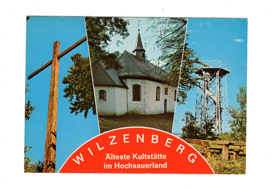 Ansichtskarte Wilzenberg - Älteste Kultstätte im Hochsauerland