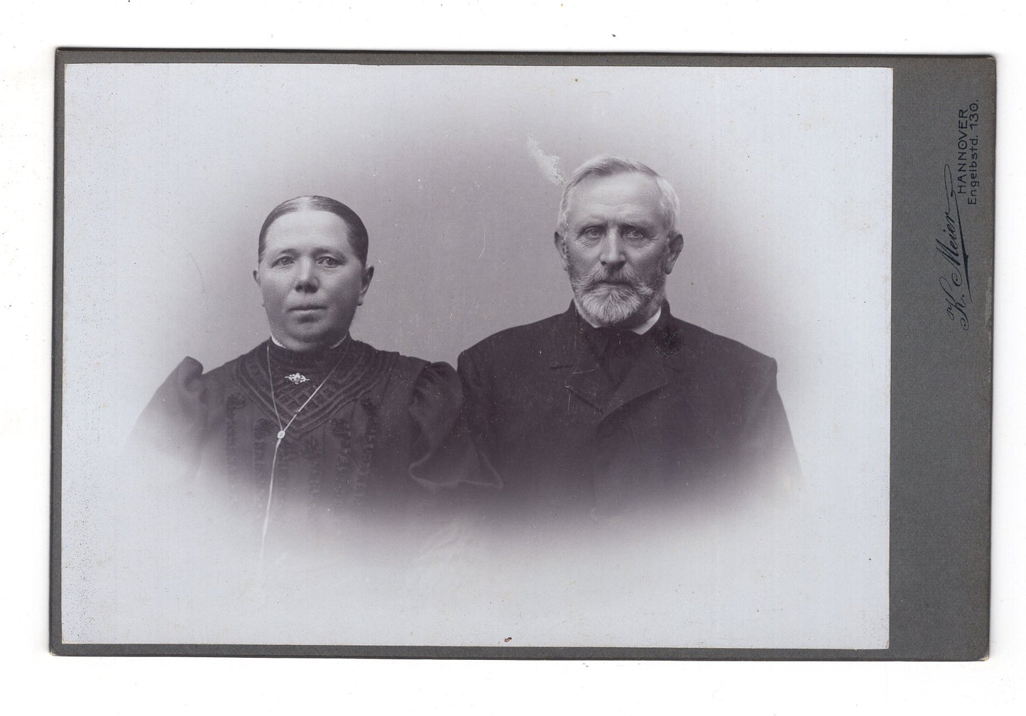 Fotografie Feines Paar - Hannover 1900er / CAB X-31