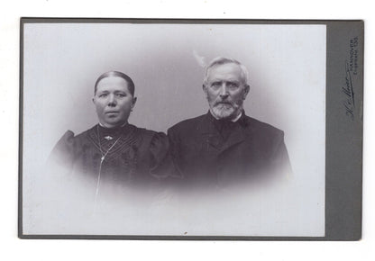 Fotografie Feines Paar - Hannover 1900er / CAB X-31
