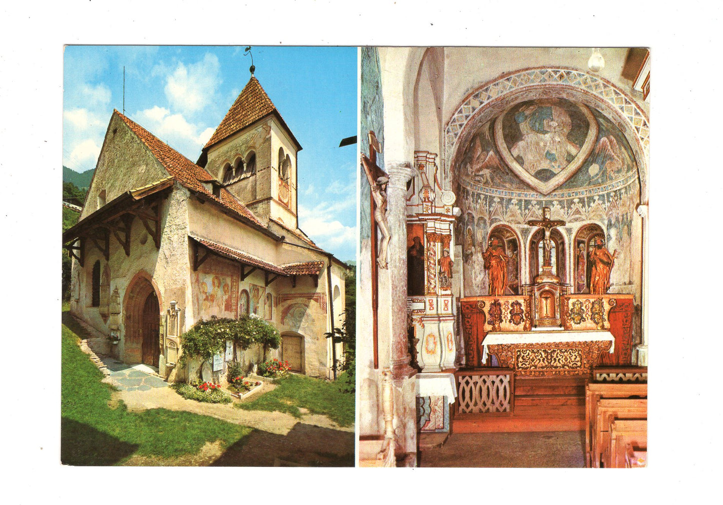 Ansichtskarte St. Peter oberhalb Gratsch / Italien / N1-61