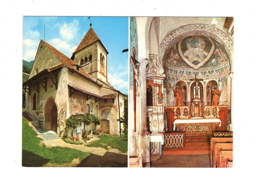 Ansichtskarte St. Peter oberhalb Gratsch / Italien / N1-61