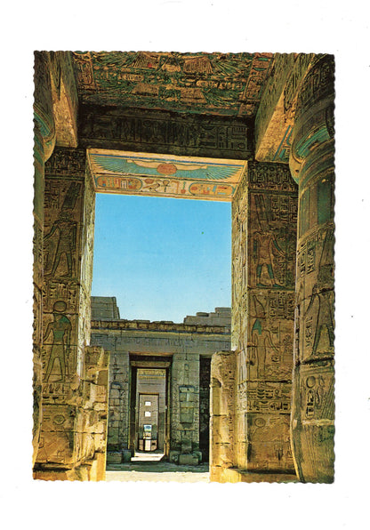 Ansichtskarte Luxor / Medinet-Habu / Ägypten