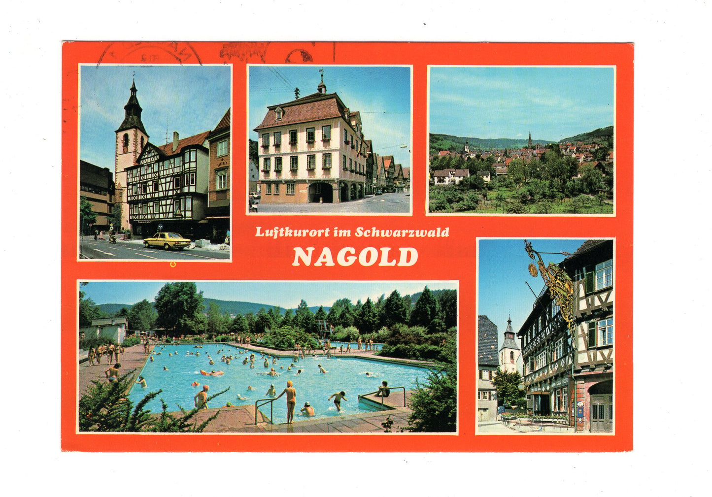 Ansichtskarte Nagold im Schwarzwald / H1-52