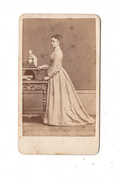 Fotografie Feine Dame - Prag 1860er