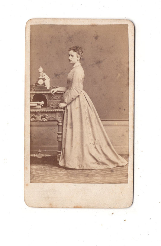 Fotografie Feine Dame - Prag 1860er