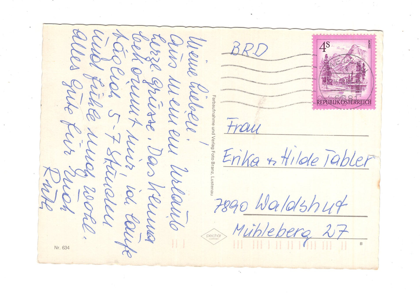 Ansichtskarte Bregenzerwald / Mellau / Österreich