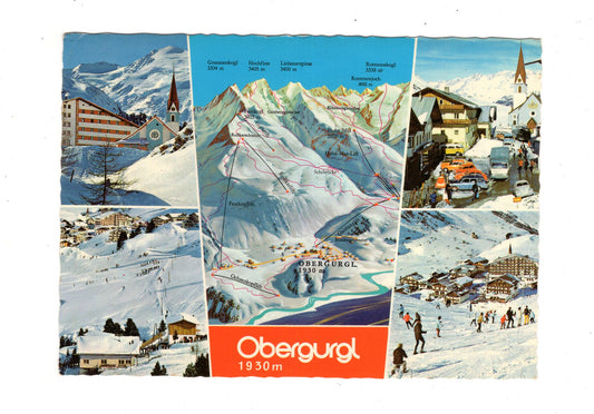 Ansichtskarte Obergurgl / Ötztal / Tirol / Österreich