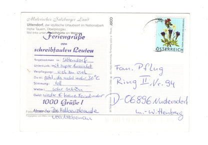Ansichtskarte Uttendorf / Salzburger Land / Österreich