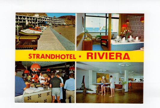 Ansichtskarte Strandhotel Riviera / Playa de Cura / Mogan / Gran Canaria / Spanien