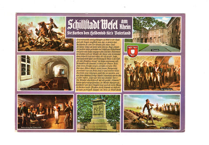 Ansichtskarte Schillerstadt Wesel am Rhein / H1-68