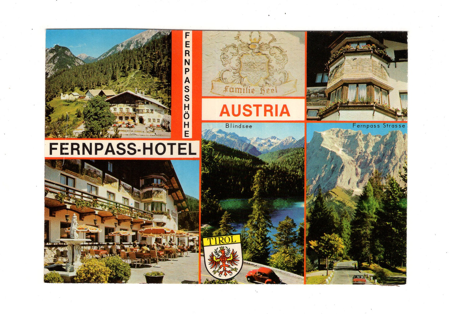 Ansichtskarte Fernpass-Hotel / Nassereith / Tirol / Österreich