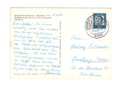 Ansichtskarte Hahnenklee-Bockswiese im Oberharz / J1-62