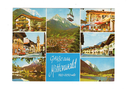Ansichtskarte Mittenwald / Oberbayern / G1-55
