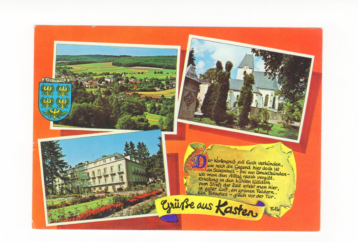 Ansichtskarte Kasten / Niederösterreich / Österreich
