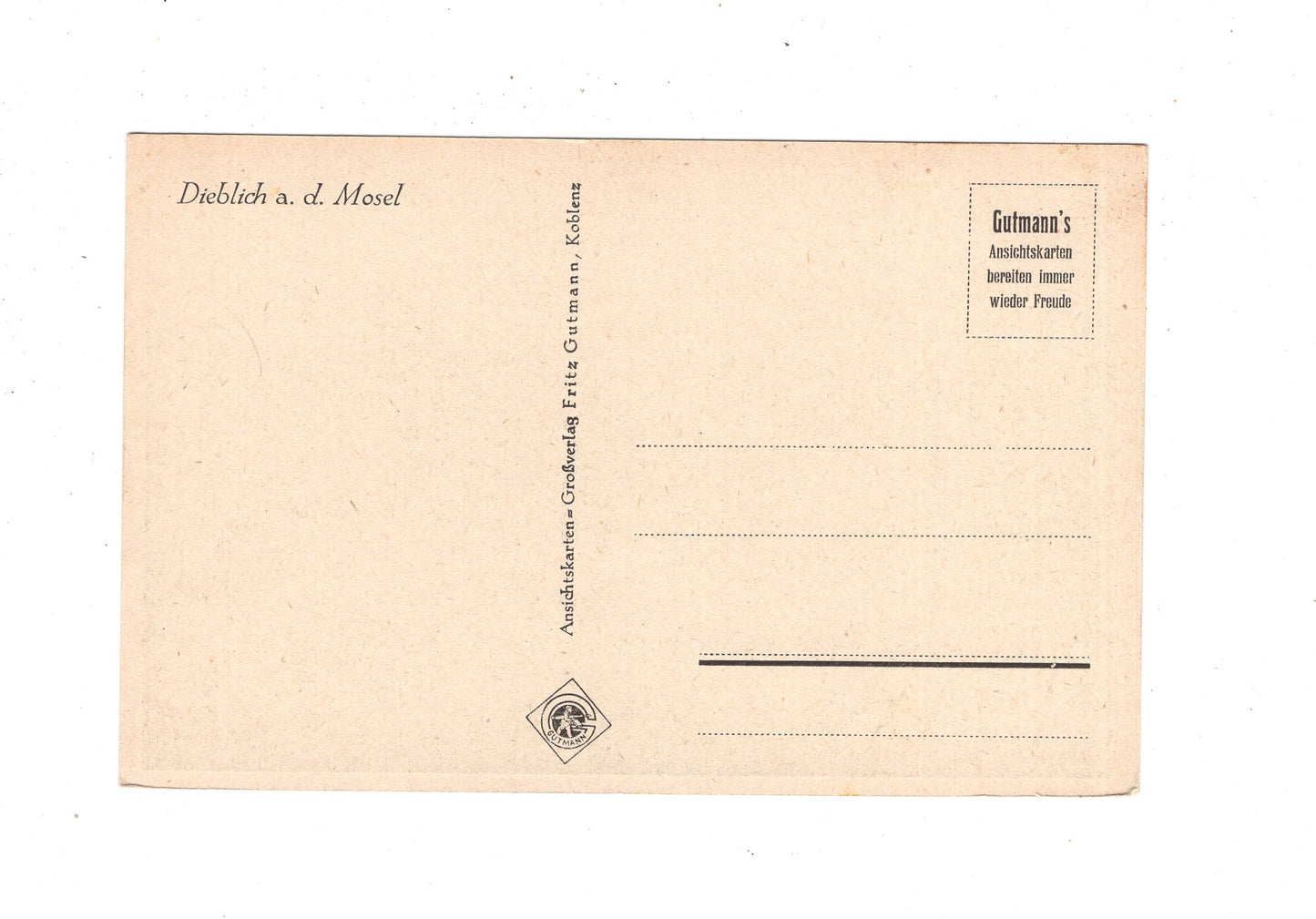 Ansichtskarte Dieblich an der Mosel / M1-60