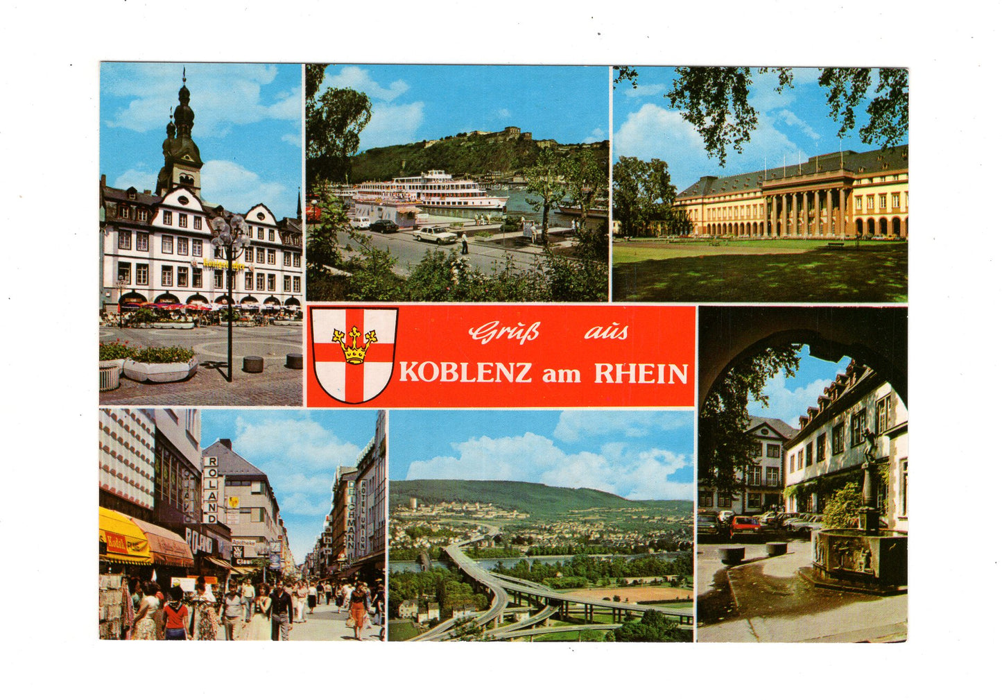 Ansichtskarte Koblenz am Rhein
