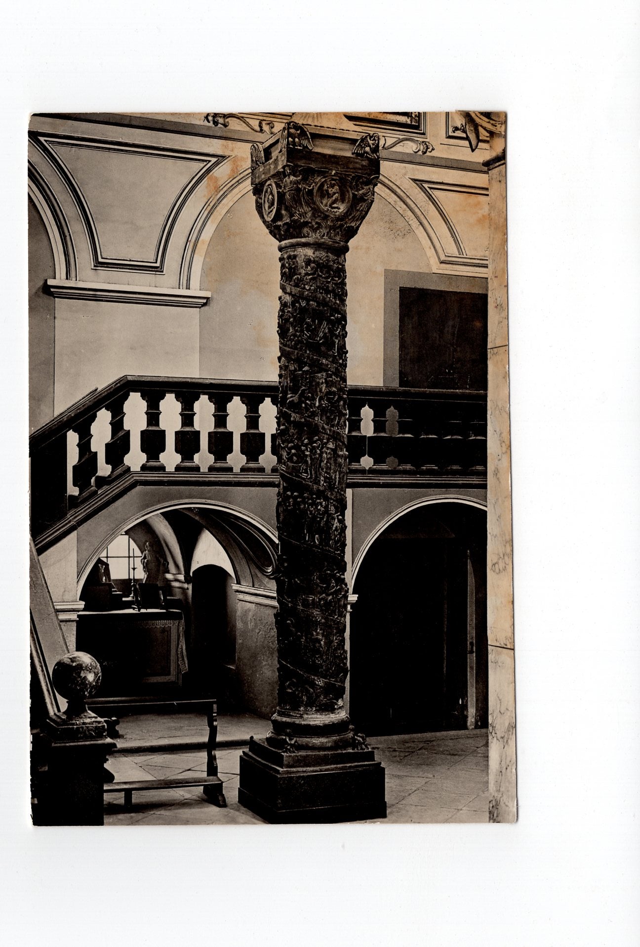 Ansichtskarte Hildesheim / Dom / Die eherne Christussäule