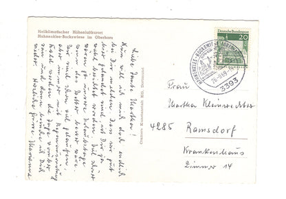 Ansichtskarte Hahnenklee-Bockswiese im Oberharz / J1-62