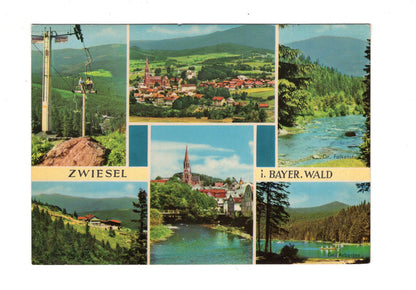 Ansichtskarte Zwiesel im Bayerischen Wald / H1-68