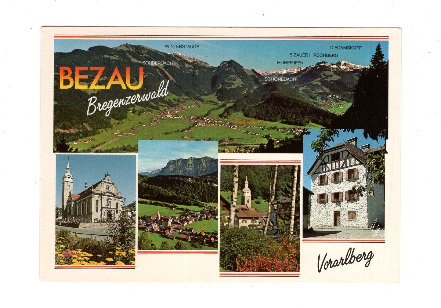 Ansichtskarte Bregenzerwald / Bezau / Vorarlberg / Österreich